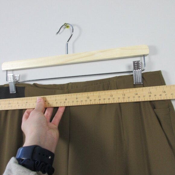 Olive Green Women's Pants - Picture 8 of 11